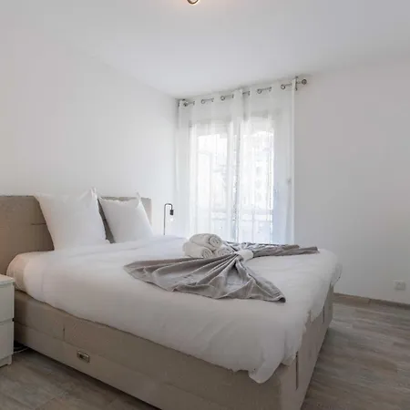 Paradis De Nissa - Central, Balcon, Clim, 15mn Palais&plage Cannes